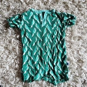 Kickee pants onsie romper bamboo baby